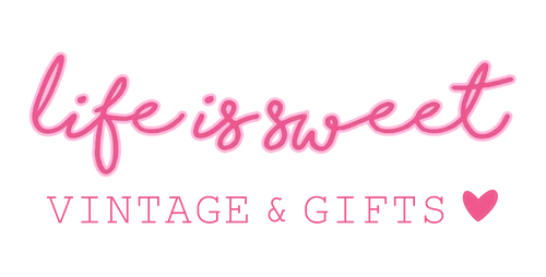 Life Is Sweet Vintage Logo for Exclusive Deals
