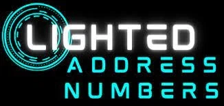 Lighted Address Numbers