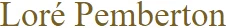 Lorepemberton.com