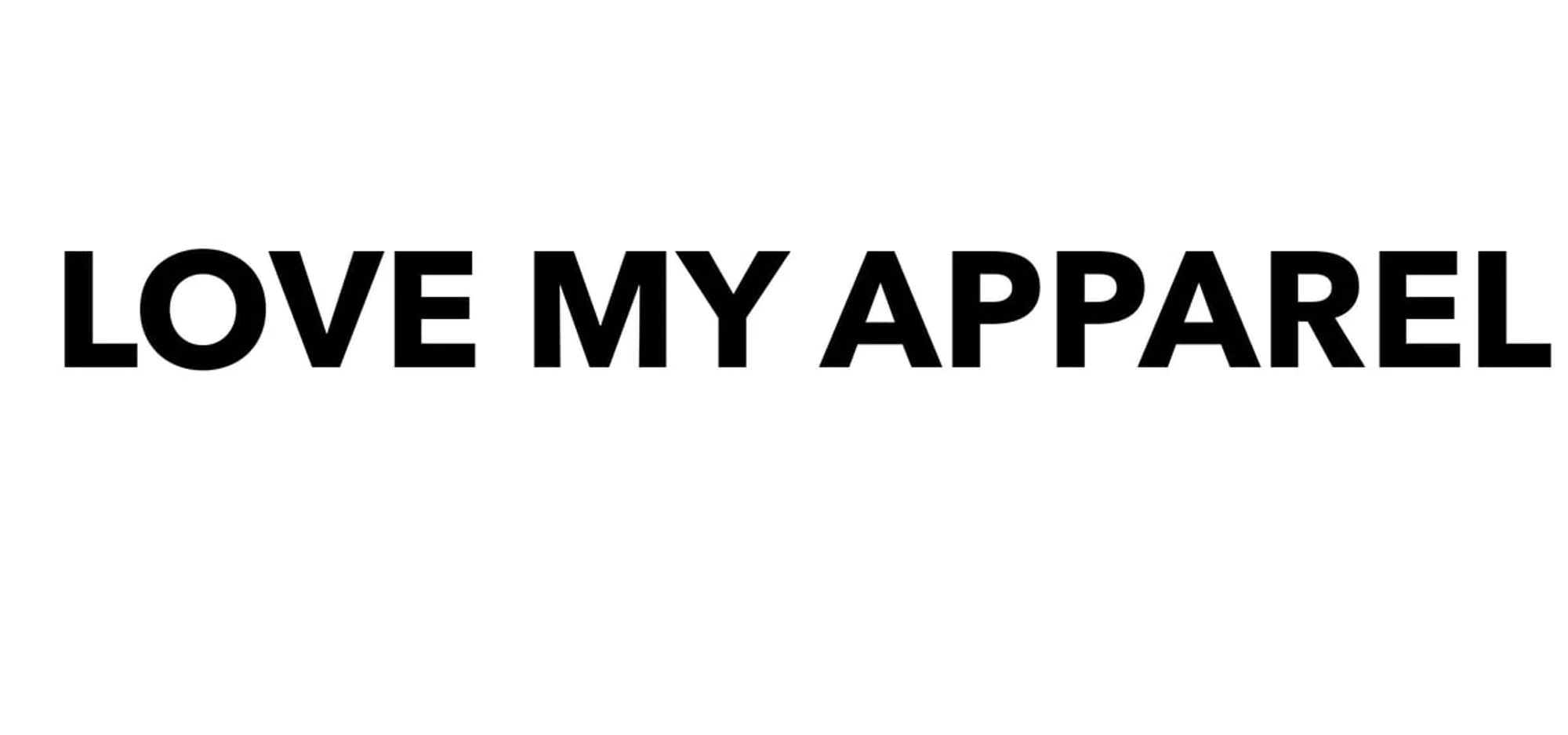 Love My Apparel Logo for Exclusive Deals