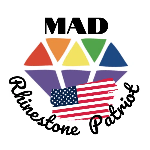 MAD Rhinestone Patriot