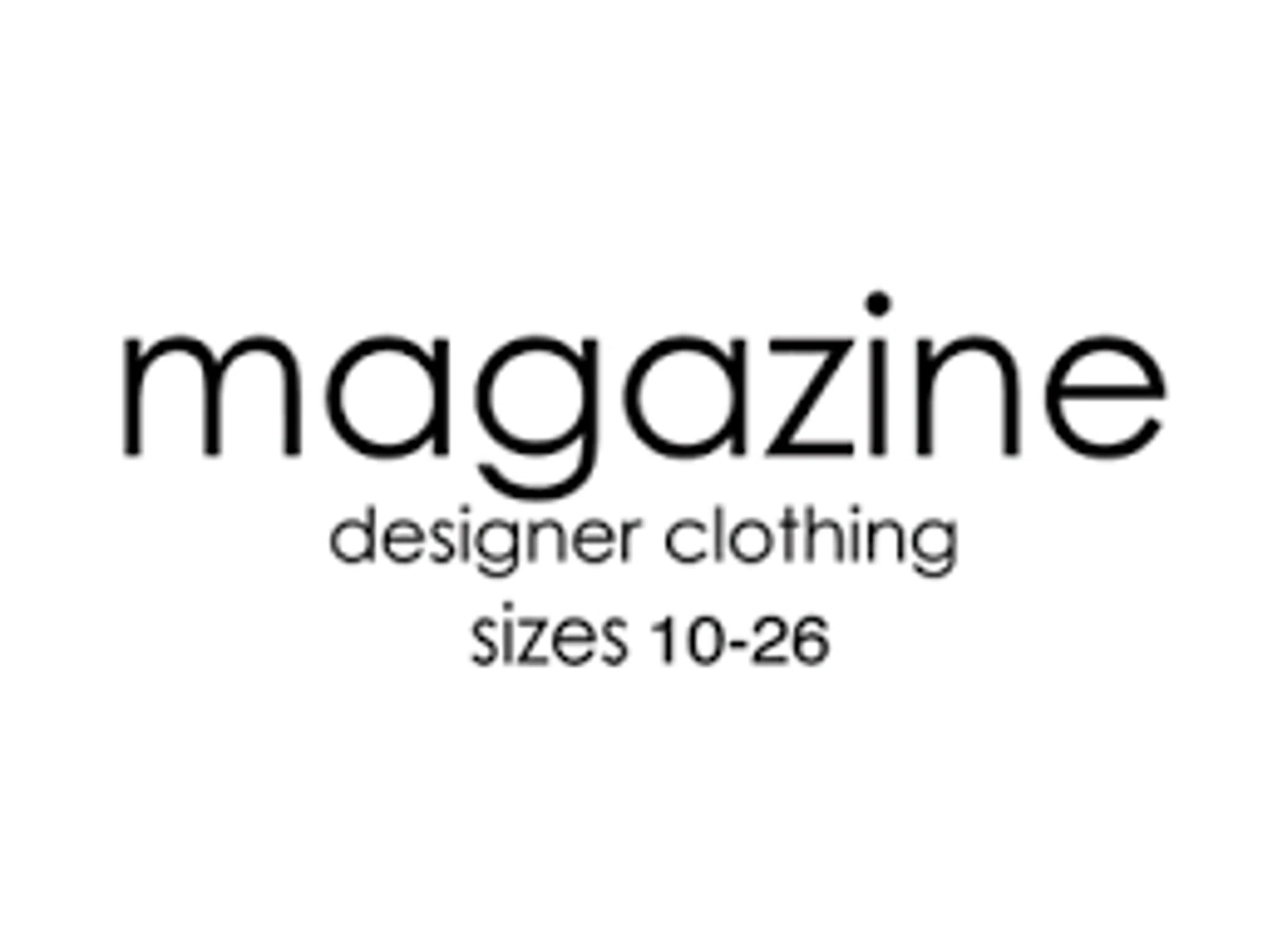 Magazine Designer Clothing Logo for Special Discounts