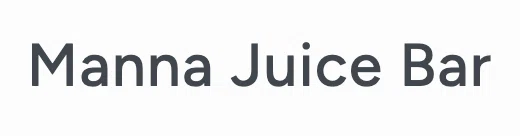 Manna Juice Bar 