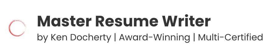 Master Resume Writer Logo for Exclusive Deals