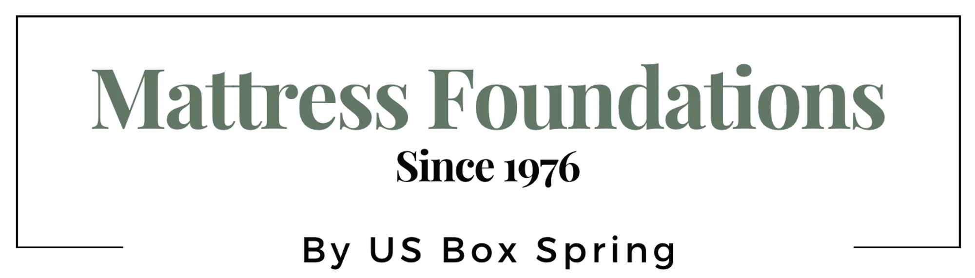 Mattress Foundations