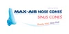 Max-Air Nose Cones and Sinus Cones