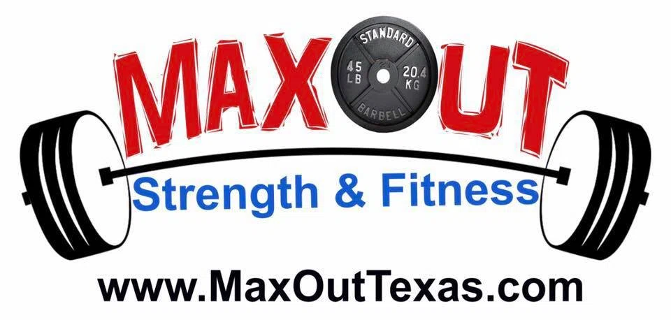 MaxOut Strength and Fitness Logo for Promo Codes