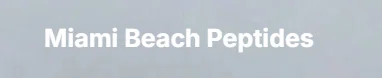 Miami Beach Peptides