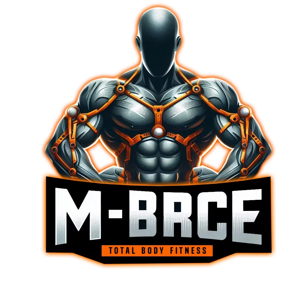 M-BRCE Total Body Fitness Logo for Special Discounts