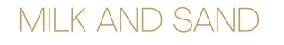Milk and Sand Logo for Promo Codes