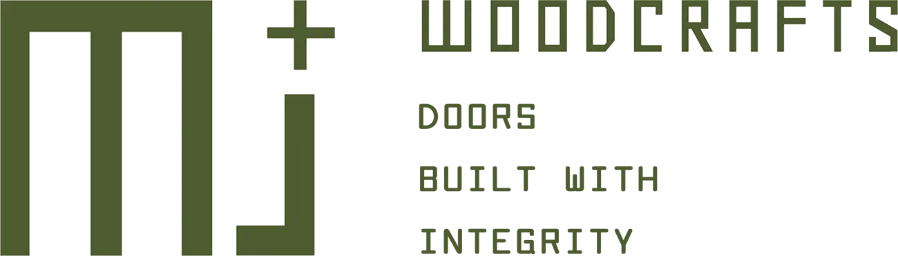 M+J Woodcrafts Logo for Exclusive Deals