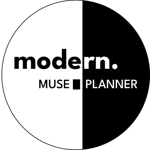 Modern Muse Planner Logo for Discount Codes