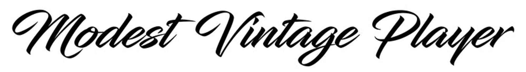 Modest Vintage Player