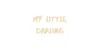My little Darling
