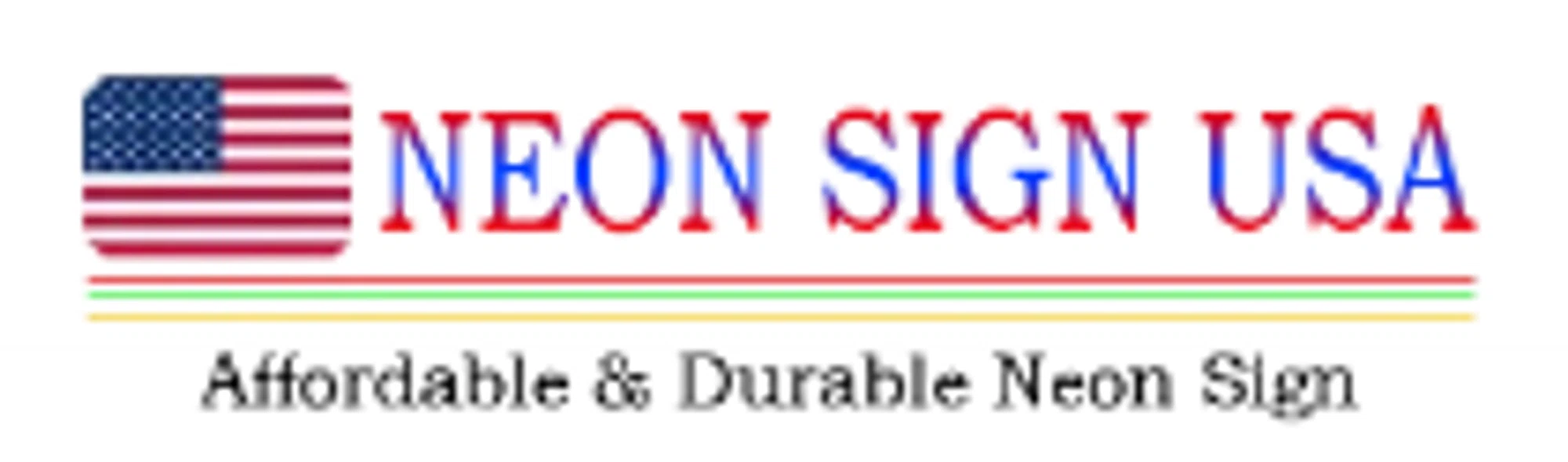 Neon Sign USA