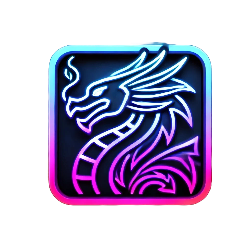Neon Dragon Coin