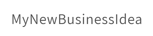 MyNewBusinessIdea