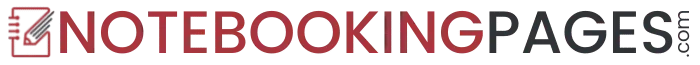 Notebooking Pages Logo for Exclusive Deals