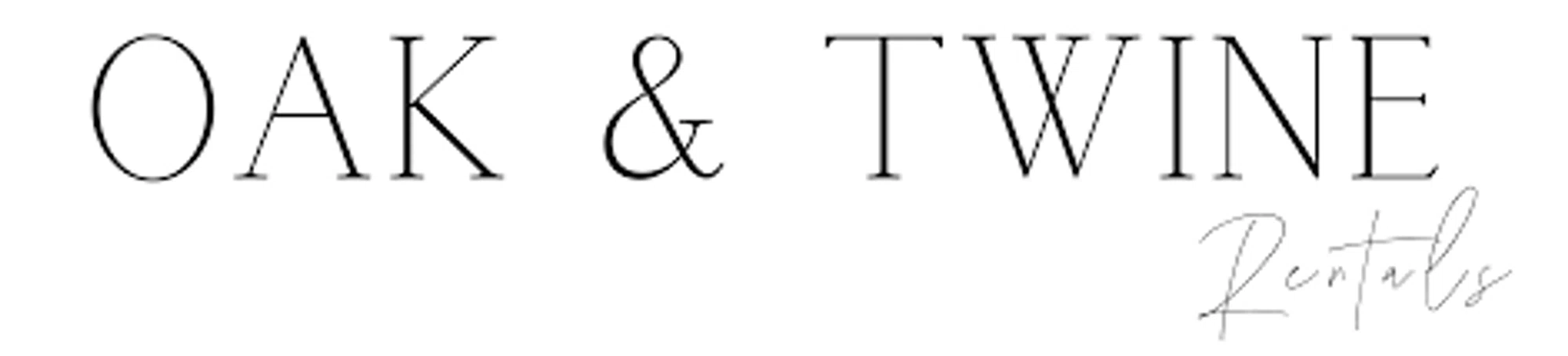 Oak & Twine Rentals