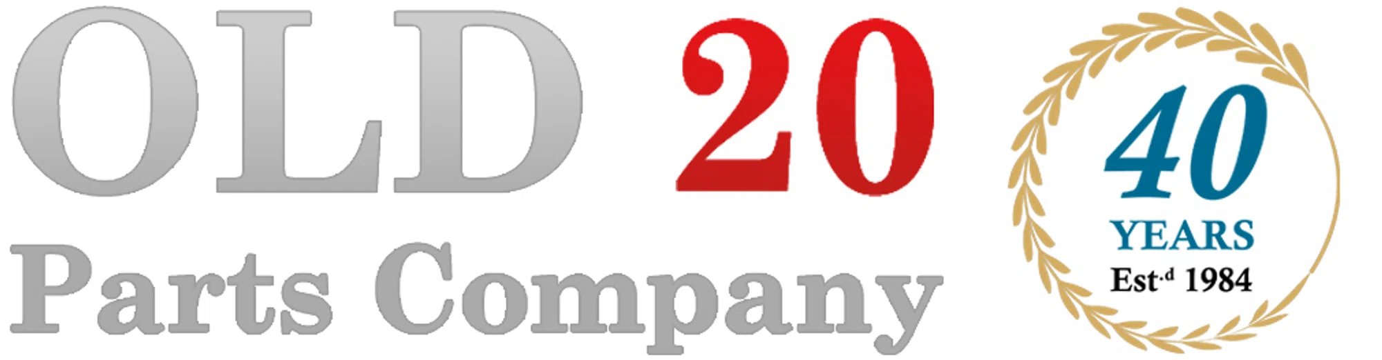 OLD 20 Parts Company Logo for Special Discounts