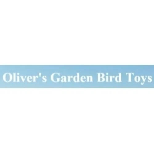 oliver's garden bird toys