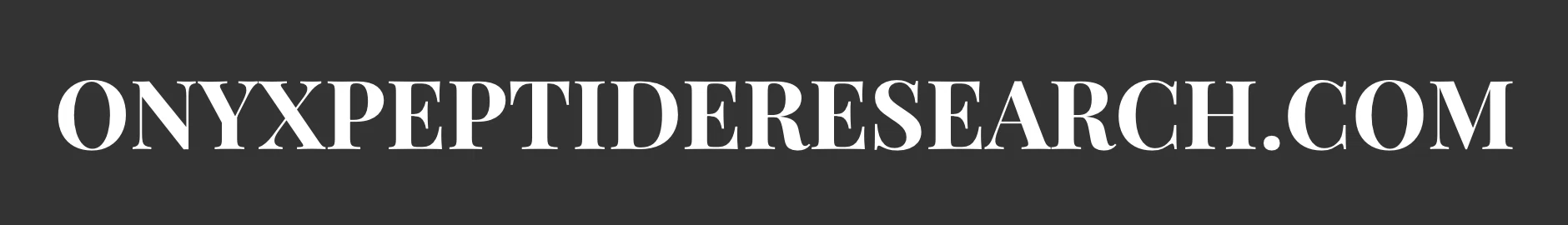 Onyx Peptide Research