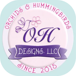 Orchids and Hummingbirds Designs