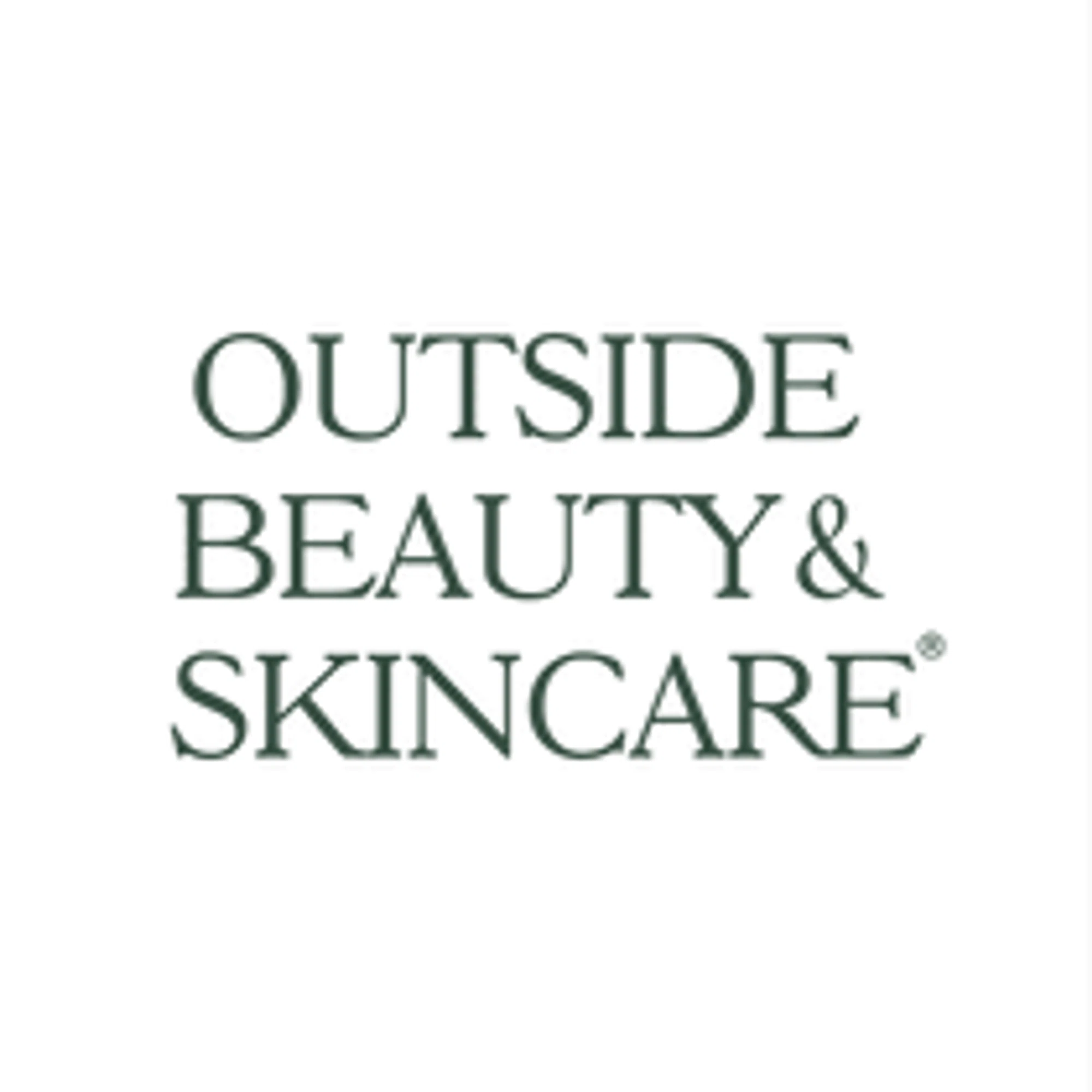 Outside Beauty & Skincare Logo for Discount Codes