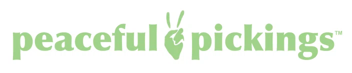 Peaceful Pickings Logo for Promo Codes