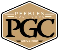 Peebles Golf Cars Logo for Discount Codes