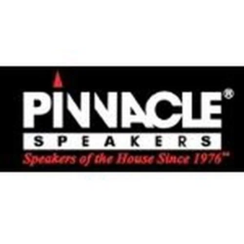 Pinnacle Speakers Logo for Promo Codes