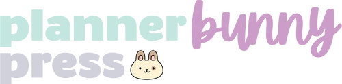 Planner Bunny Press