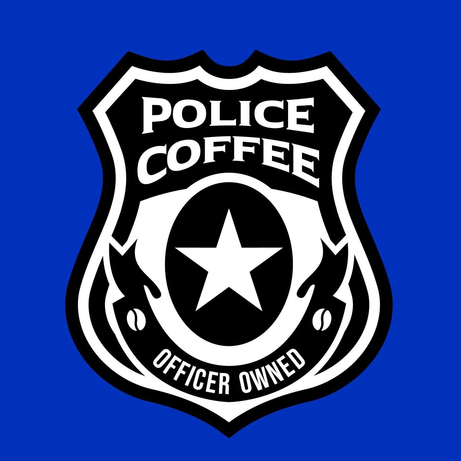 Police Coffee Logo for Special Discounts