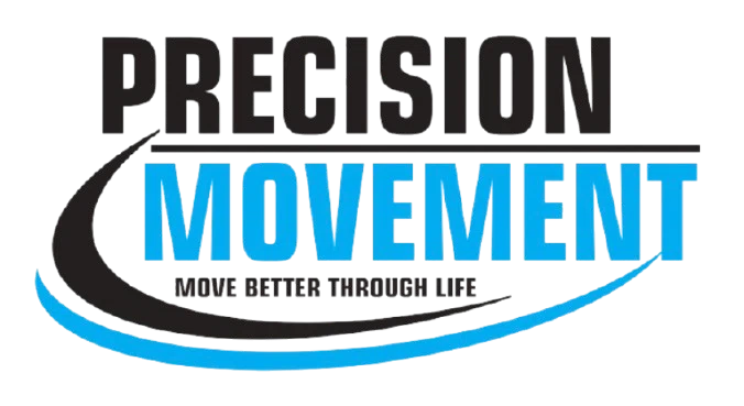 Precision Movement Gym Logo for Special Discounts