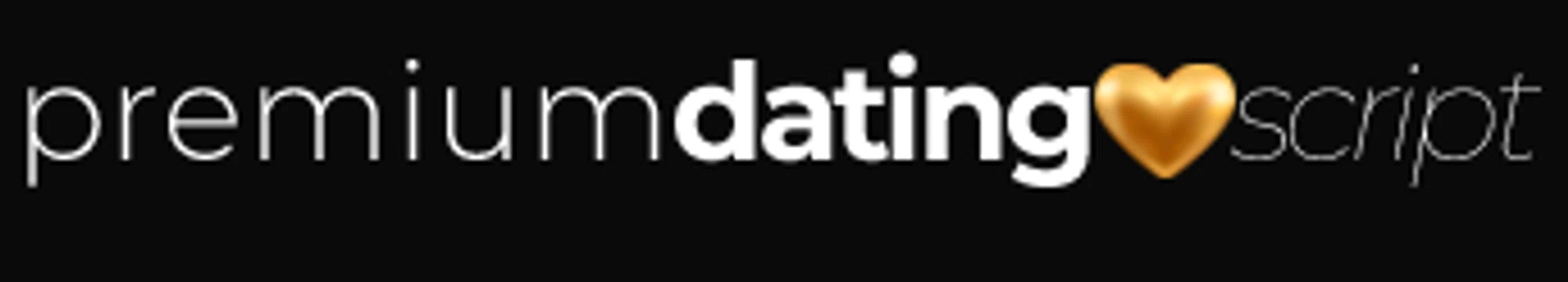 Premium Dating Script Logo for Special Discounts