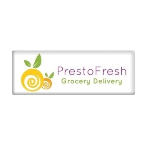PrestoFresh Grocery Logo for Special Discounts