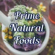 Prime Natural Foods Logo for Special Discounts