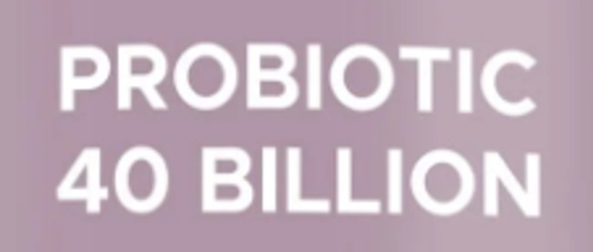 Probiotic 40 Billion