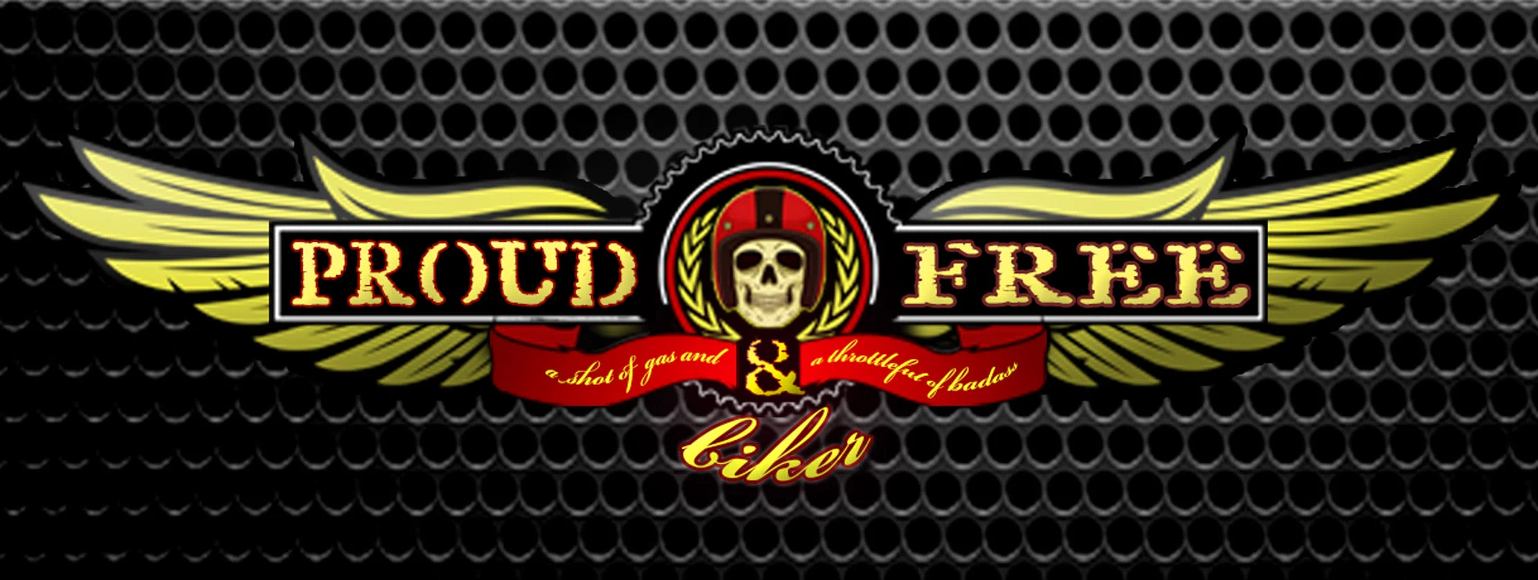 Proud And Free Biker