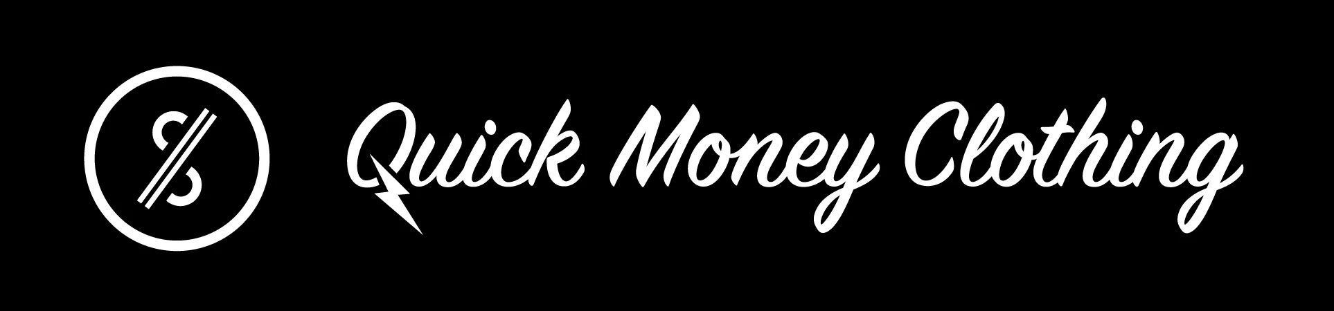 Quick Money Clothing Logo for Promo Codes