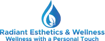 Radiant Esthetics & Wellness Logo for Promo Codes