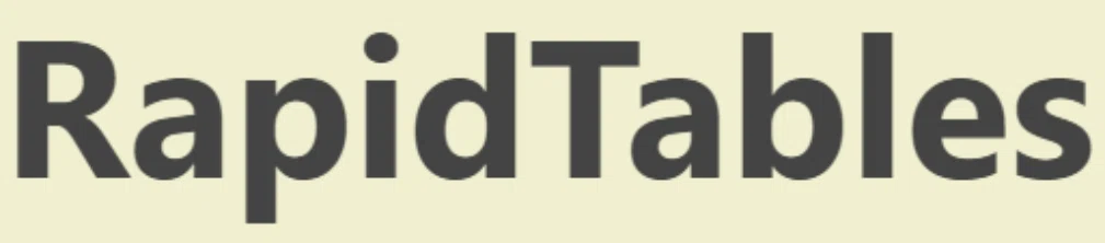 RapidTables