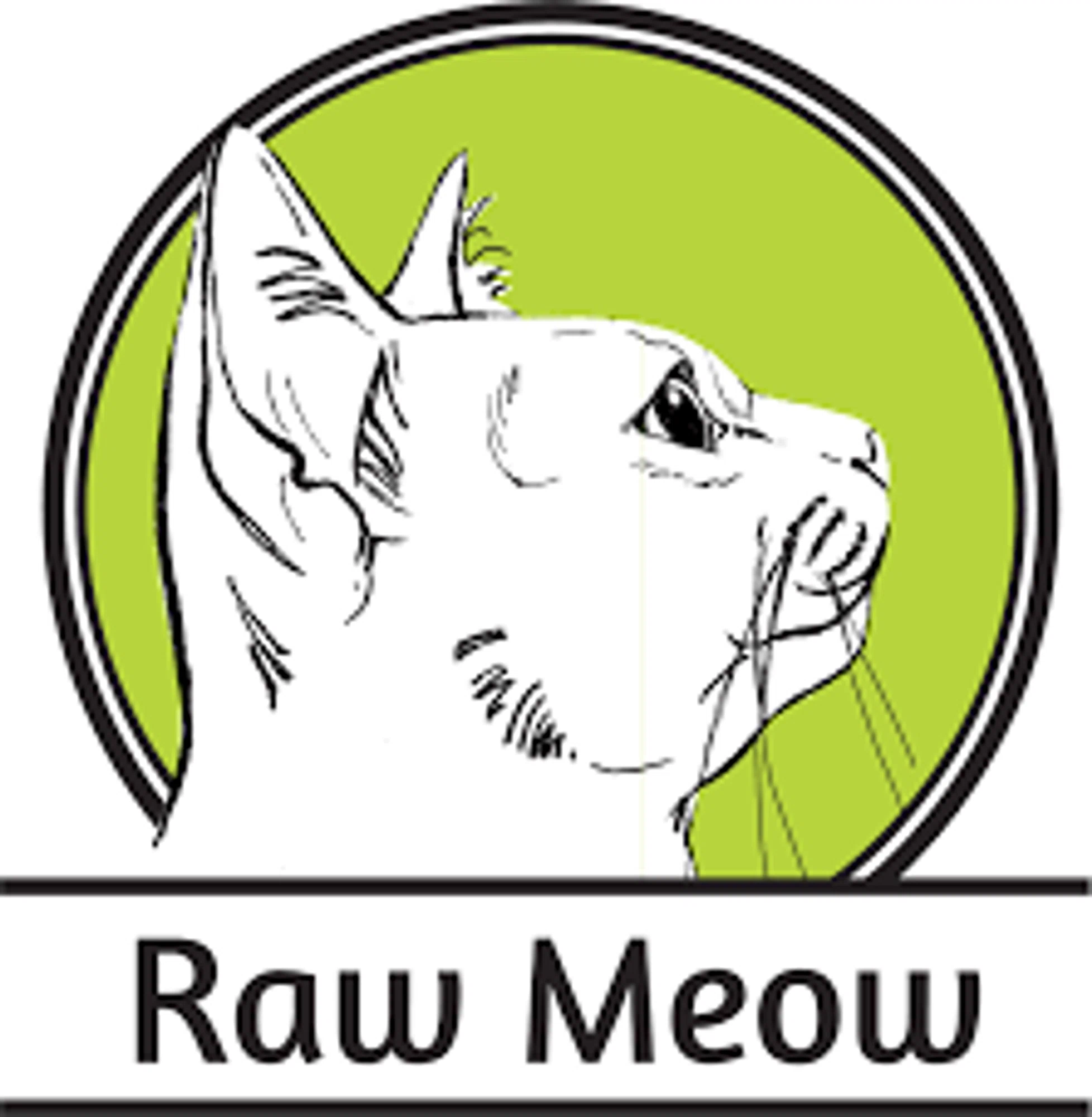 Raw Meow Logo for Discount Codes