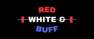  Red White & Buff Apparel Logo for Discount Codes