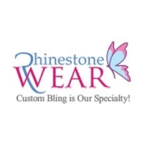 Rhinestone Wear Logo for Promo Codes