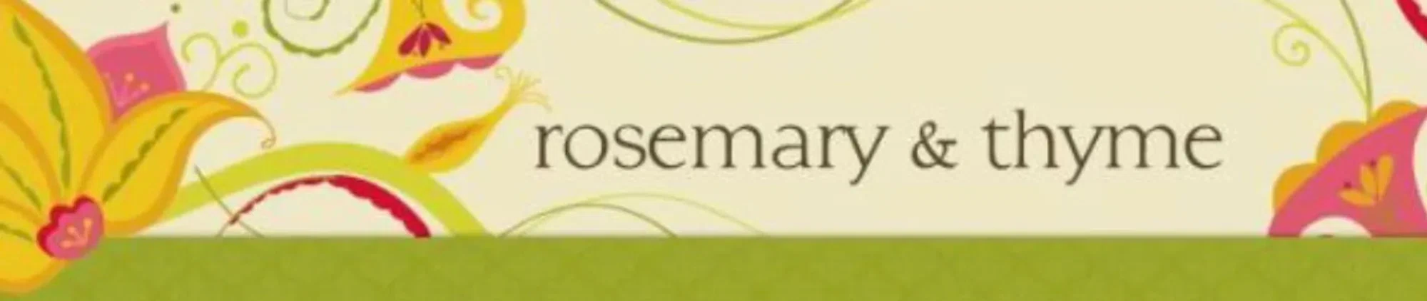 Rosemary & Thyme Logo for Discount Codes