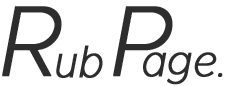 RubPage Logo for Discount Codes