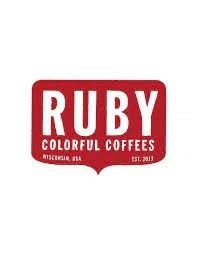 Ruby Colorful Coffees Logo for Discount Codes