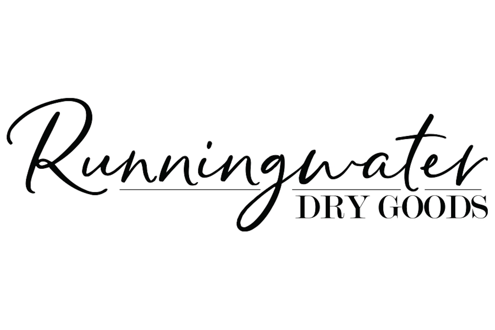 Running Water Dry Goods