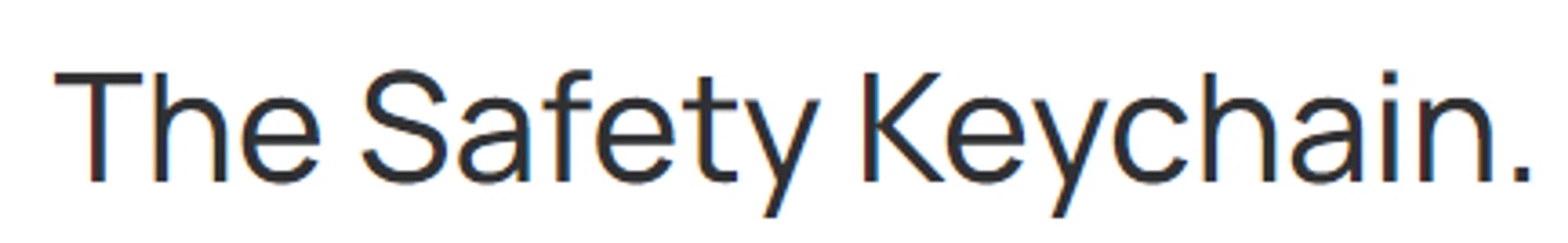 The Safety Keychain